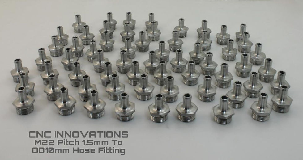 Thumbnail: M22 Pitch 1.5mm To OD10mm Hose Fitting