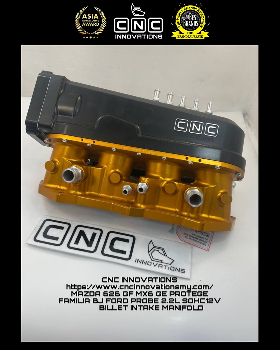 Thumbnail: MAZDA 626 GF MX6 GE PROTEGE FAMILIA BJ FORD PROBE 2.2L SOHC12V BILLET INTAKE MAN