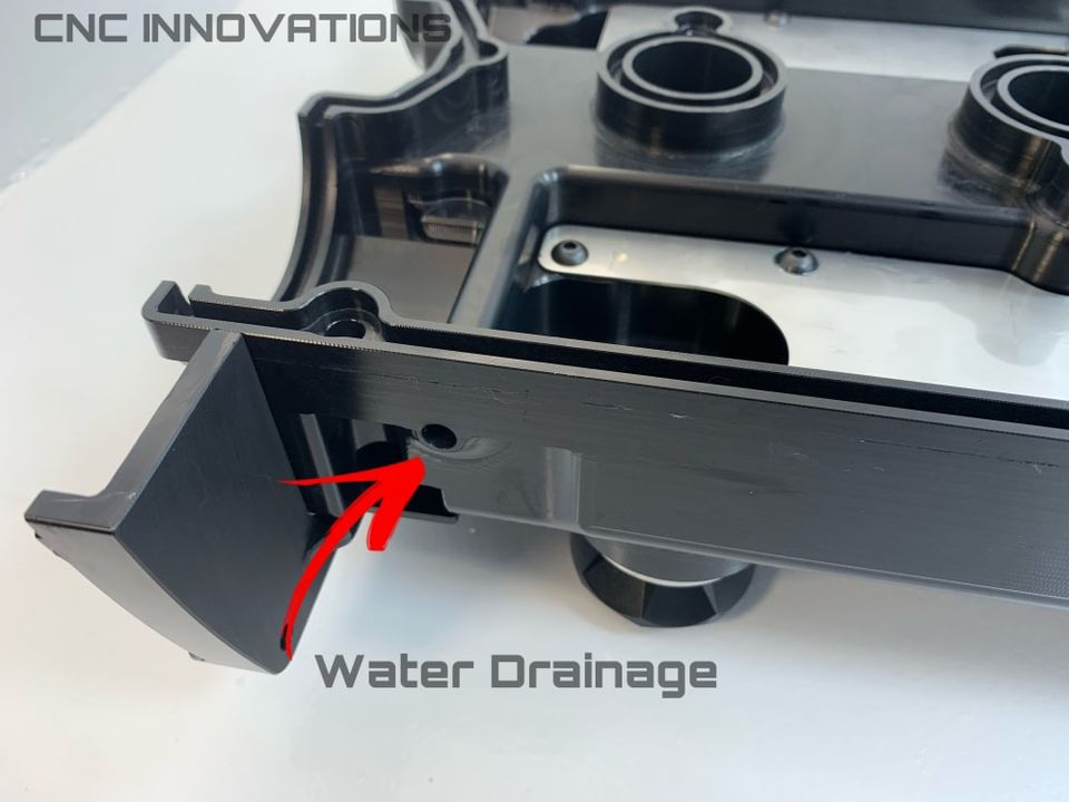 Thumbnail: MITSUBISHI 4G63 MIVEC TURBO EVO 9 BILLET VALVE COVER