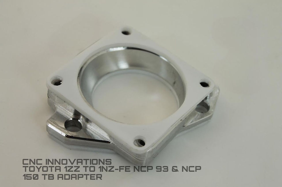 Thumbnail: TOYOTA 1ZZ TO 1NZ 1NZ-FE NCP 93 & NCP 150 THROTTLE BODY ADAPTER 