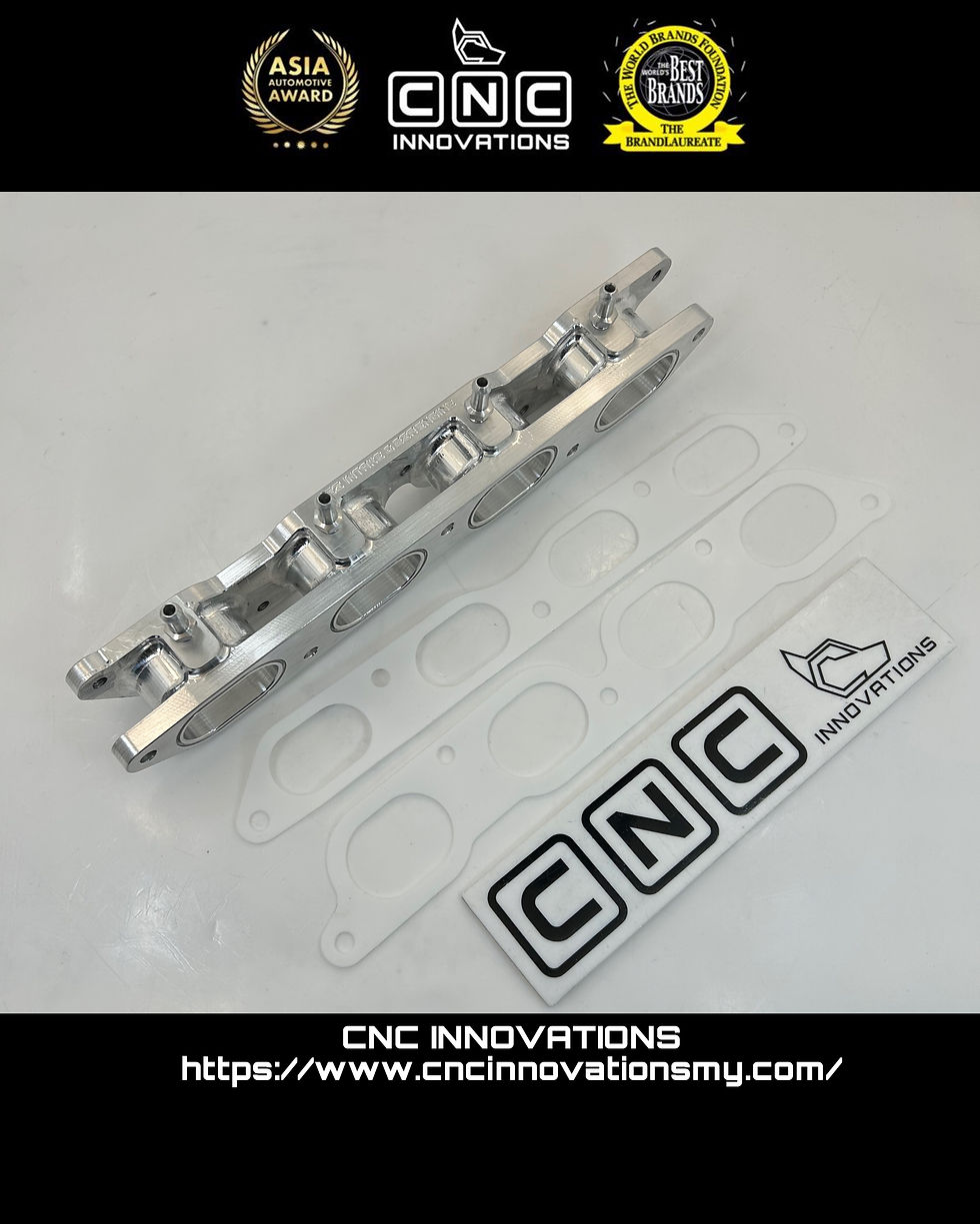 Thumbnail: TOYOTA 2ZZ 2ZZ-GE INTAKE MANIFOLD ON 2ZR 2ZR-FE ENGINE BILLET ADAPTER