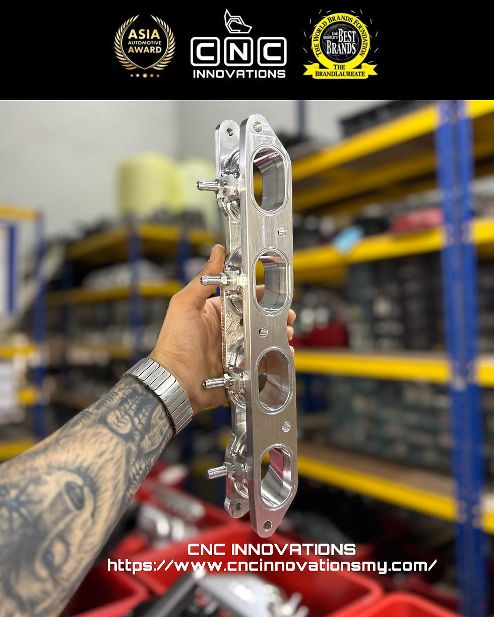 Thumbnail: TOYOTA 2ZZ 2ZZ-GE INTAKE MANIFOLD ON 2ZR 2ZR-FE ENGINE BILLET ADAPTER