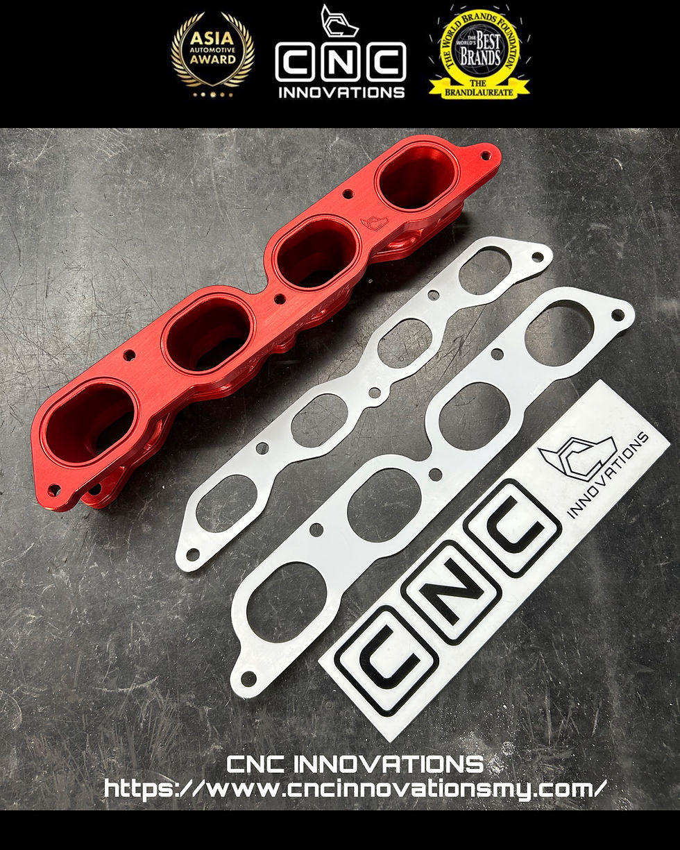 Thumbnail: TOYOTA 2ZZ 2ZZ-GE INTAKE MANIFOLD ON 1NZ 1NZ-FE ENGINE BILLET ADAPTER