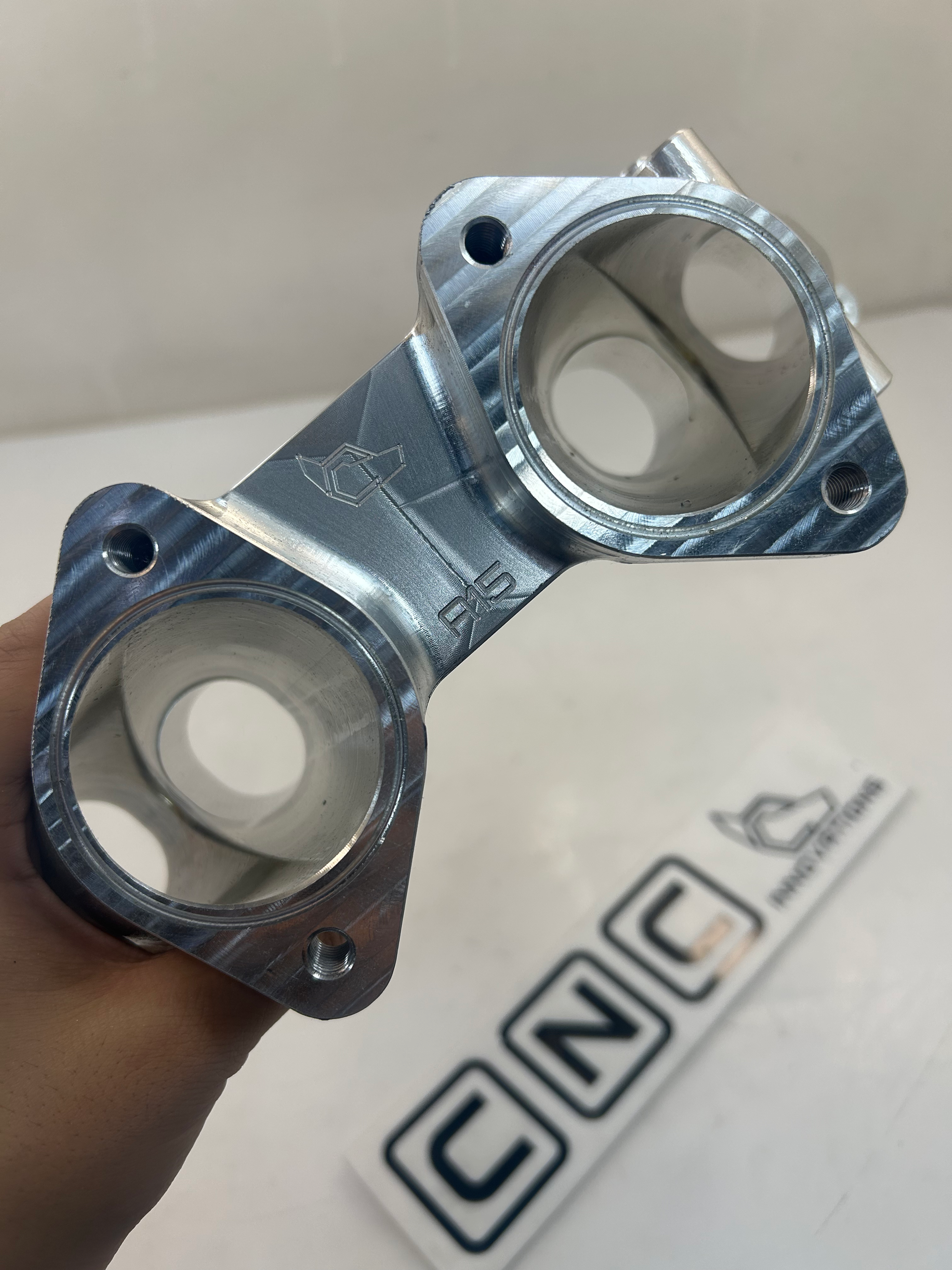 NISSAN DATSUN A15 TO SINGLE WEBER DELLORTO JENVEY 48MM DCOE TWIN ADAPTER