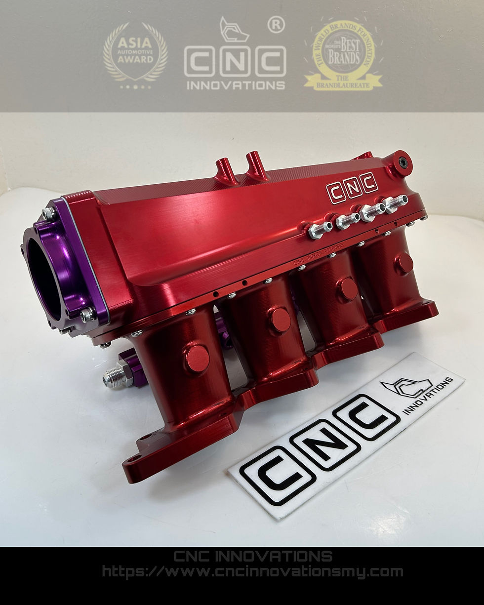 Thumbnail: Mitsubishi 4G63 EVO 9 MIVEC TURBO SET (VALVE COVER AND INTAKE MANIFOLD)