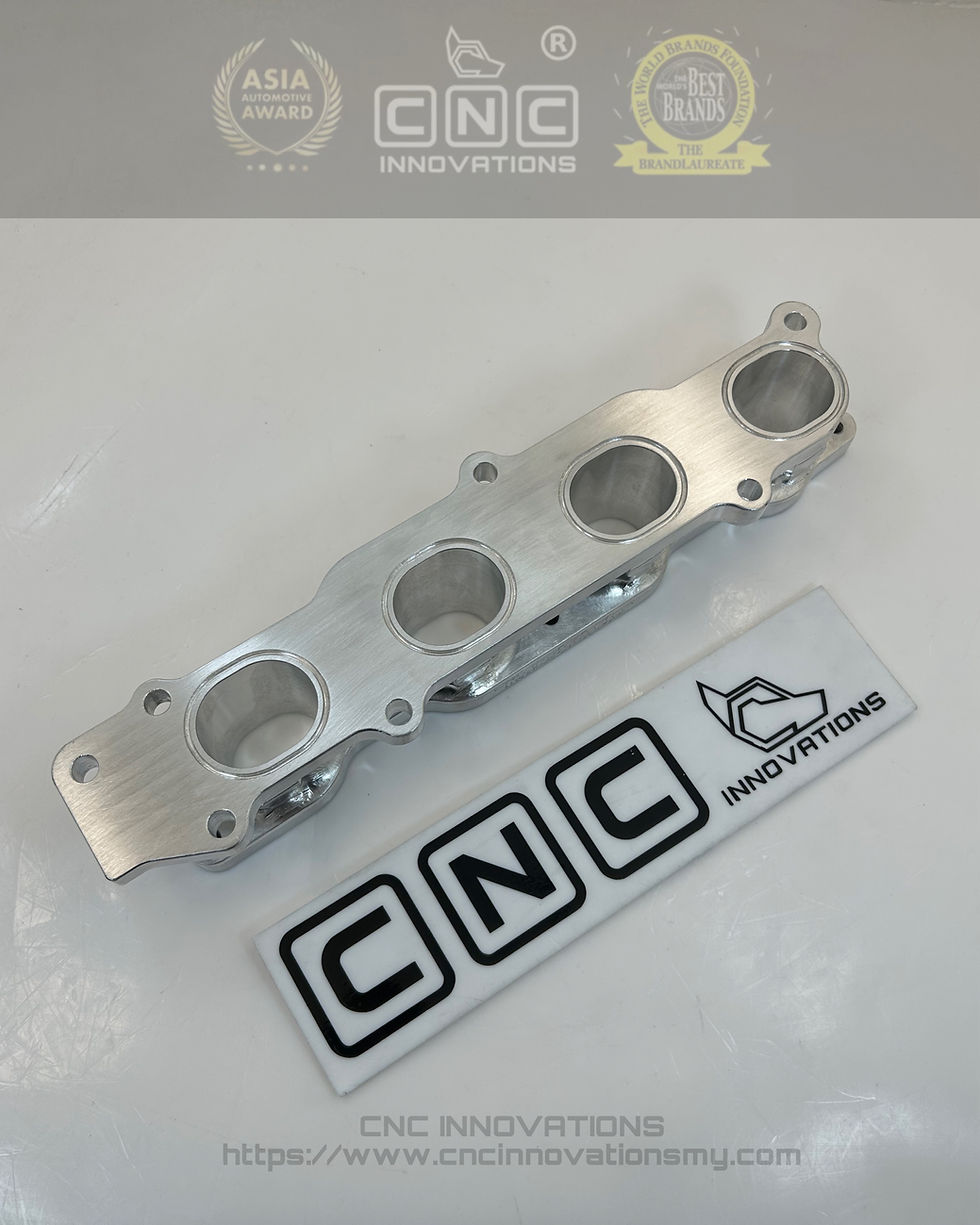 Thumbnail: HONDA L15B GK5 INTAKE MANIFOLD ON HONDA L15A ENGINE BILLET ADAPTER