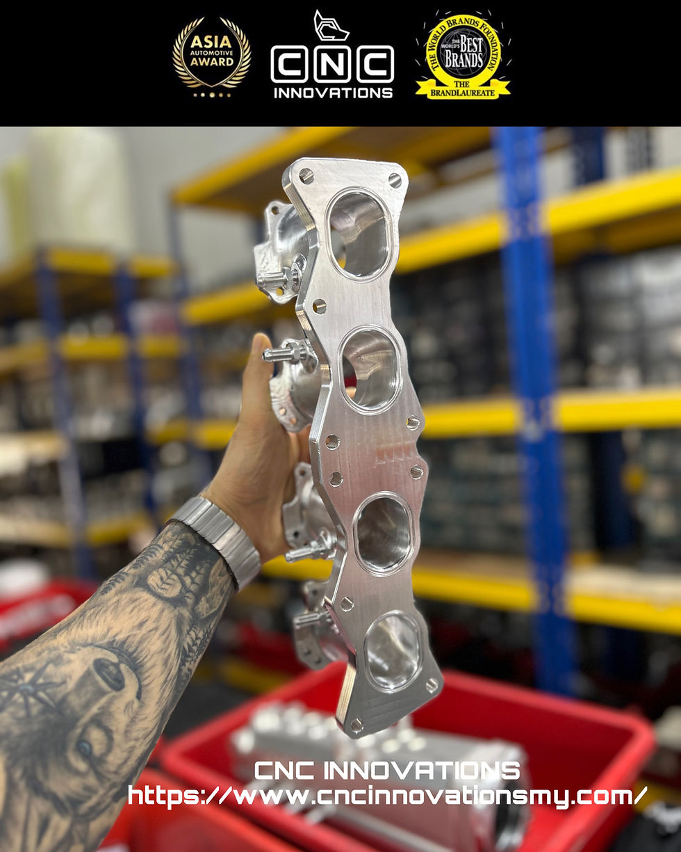 Thumbnail: NISSAN CA18 CA18DET TO 4AGE 20V BILLET ITB ADAPTER