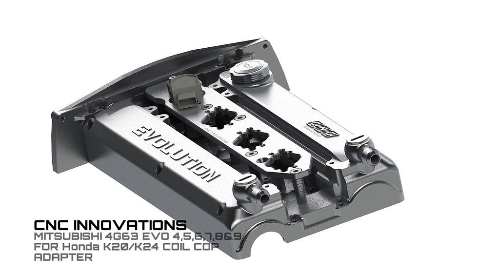 Thumbnail: MITSUBISHI 4G63 EVO 4,5,6,7,8&9 FOR Honda K20/K24 COIL COP ADAPTER