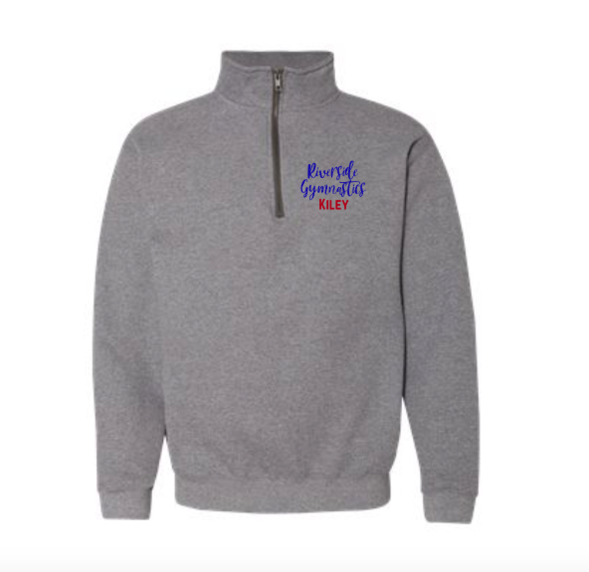 1/4-Zip Cadet Collar Sweatshirt