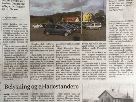 Vi trækker på smilebåndet :-)