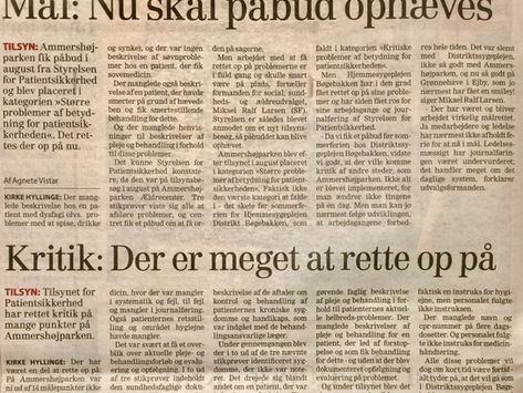 Er problemerne løst på Ammershøjsparken, Kirke Hyllinge?