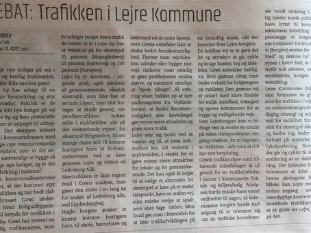 Trafikken i Lejre, Jens Falk. 10. maj 2018