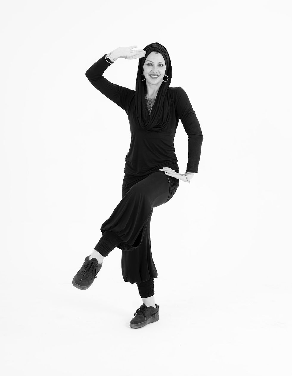 Studio Photo Shoot In Cairo during the Hijab phase.