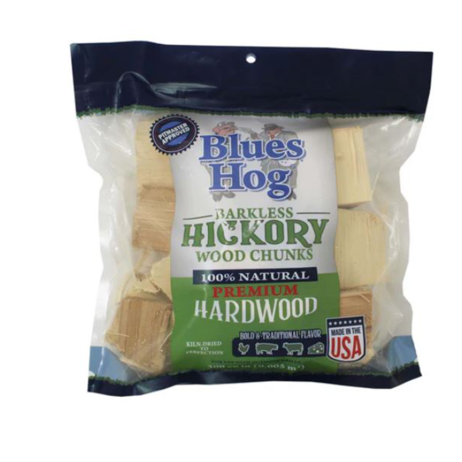 Blues Hog Barkless Hickory Wood Chunks