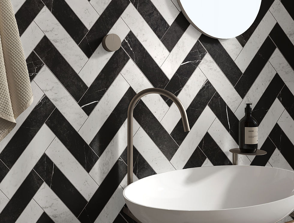 Thumbnail: Il mosaico nero marquina