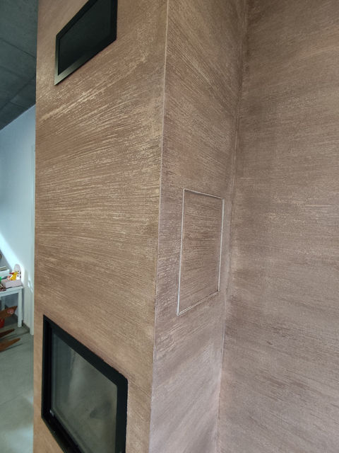 Decorative Plaster Fireplace