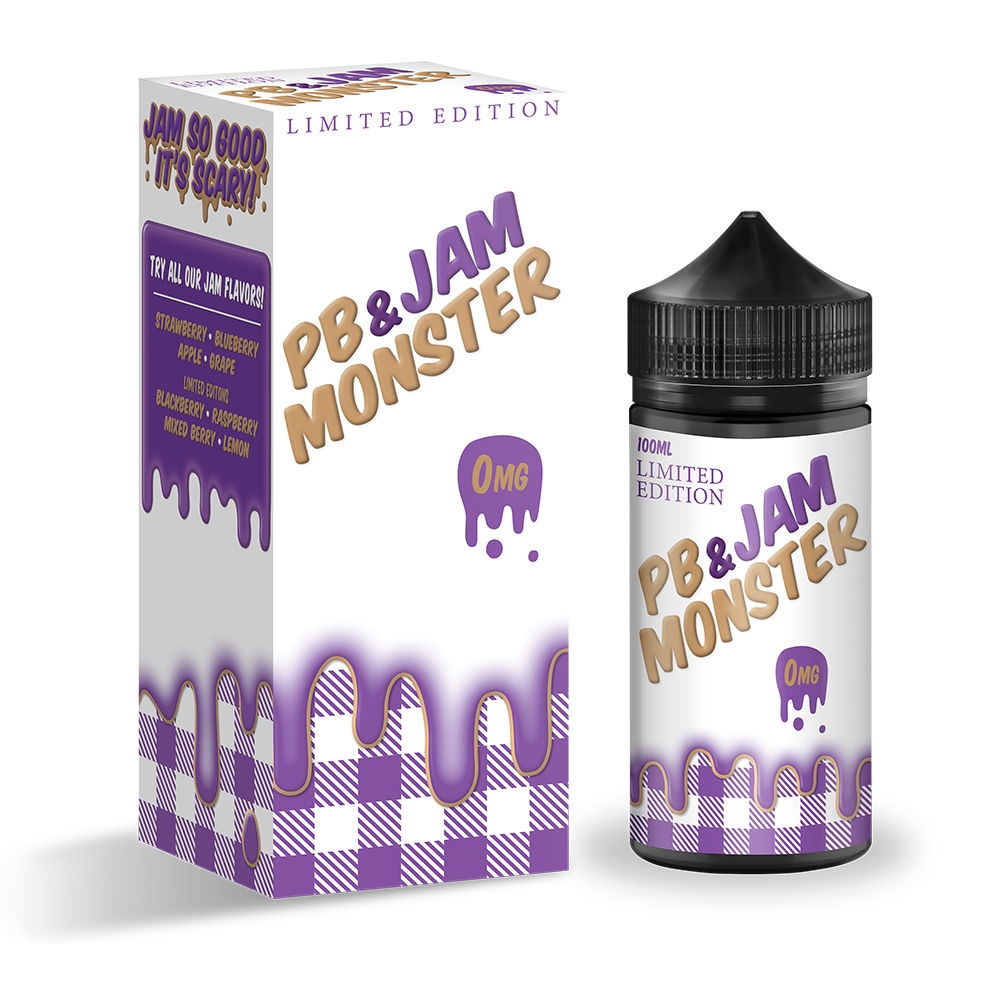 Jam Monster PB & Jam Grape (100 mL)