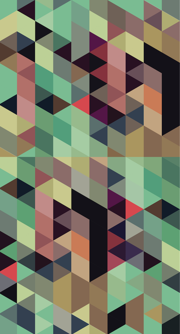 Geometric Wall Mural