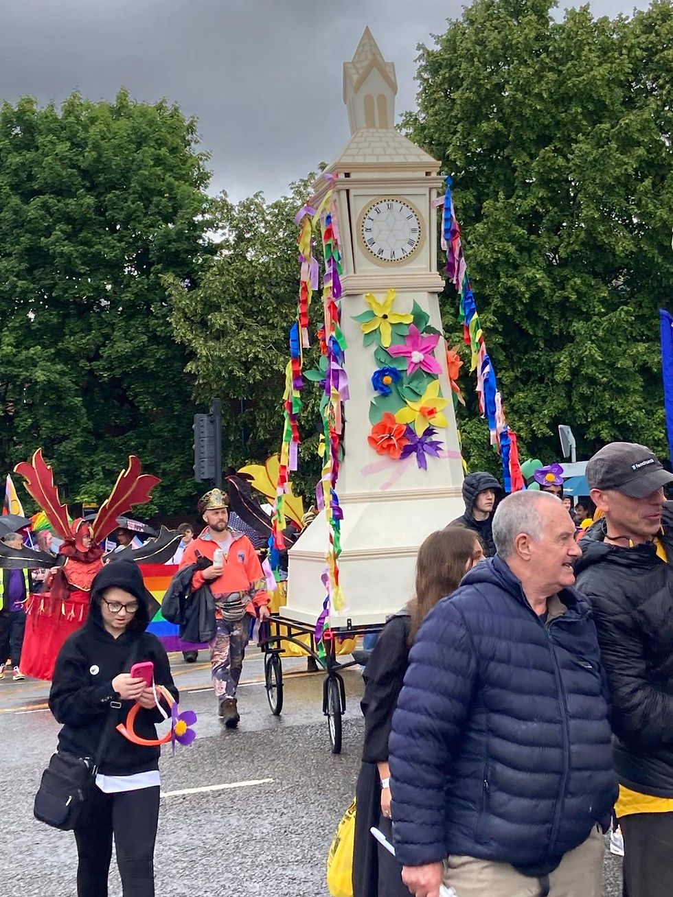 Tunstall Clock Stoke Centenary