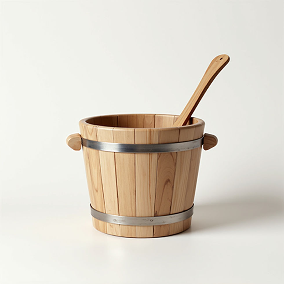 Sauna Bucket Set