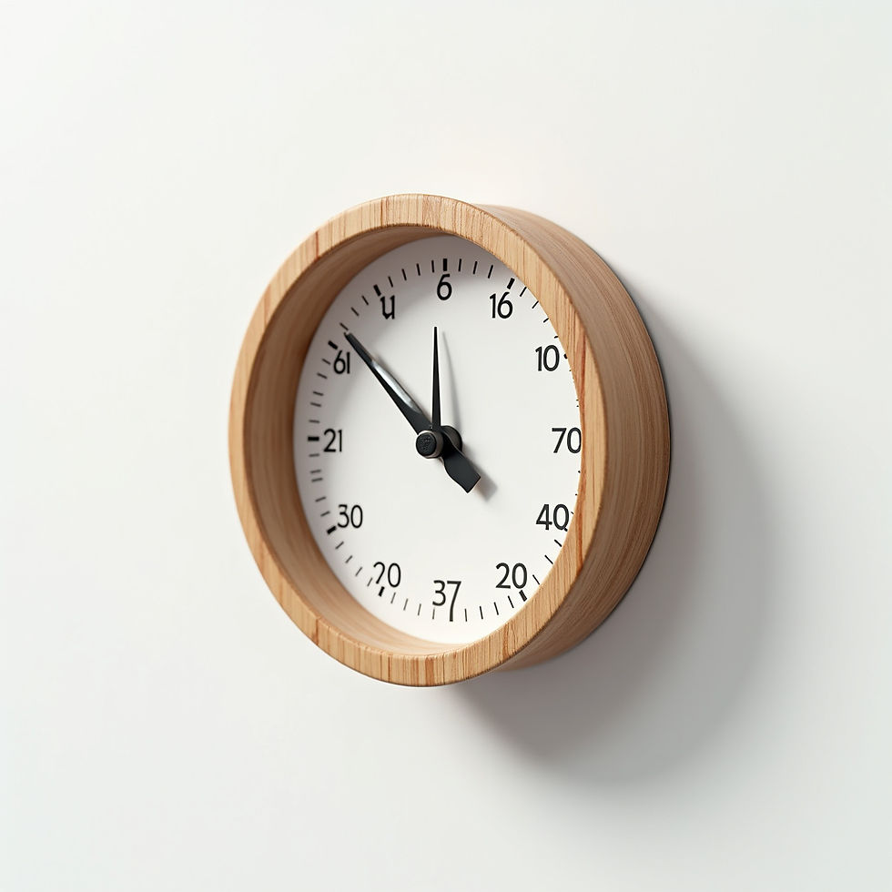 Wooden Sauna Thermometer