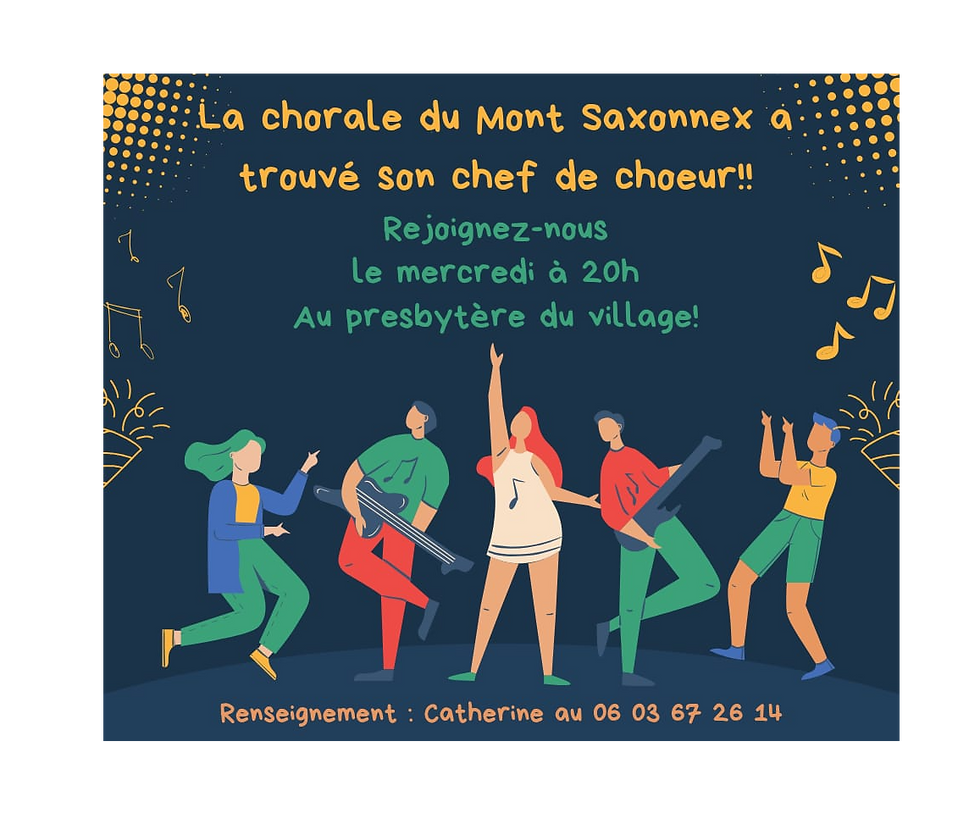 Un nouveau chef de chœur au Mont !