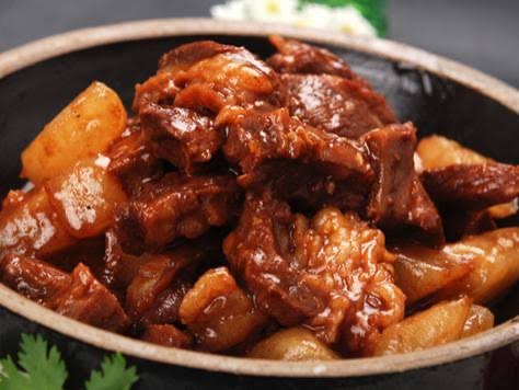 Arranged Food and Objects