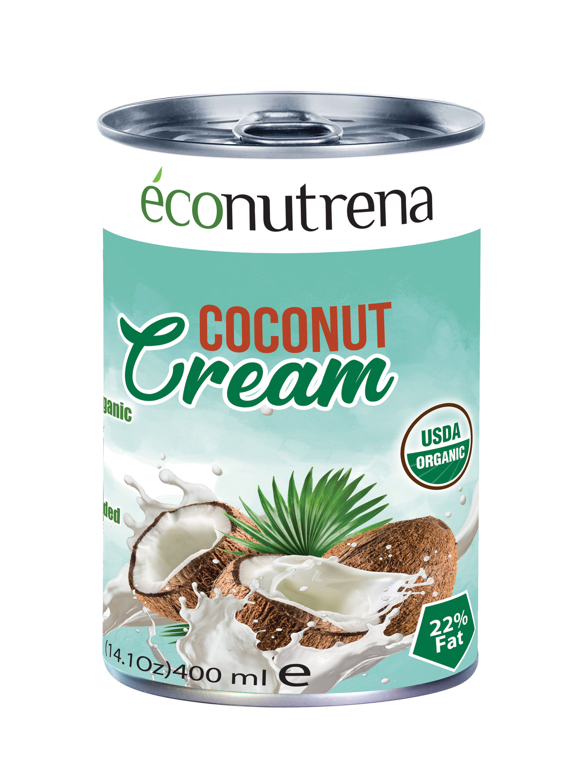 Organic Coconut Cream - 400 ml - Single Item Sale