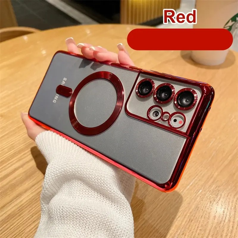 Miniatura: Cover Magsafe e protezione antiurto per Samsung S21/22/23/24 - Pro ed Ultra