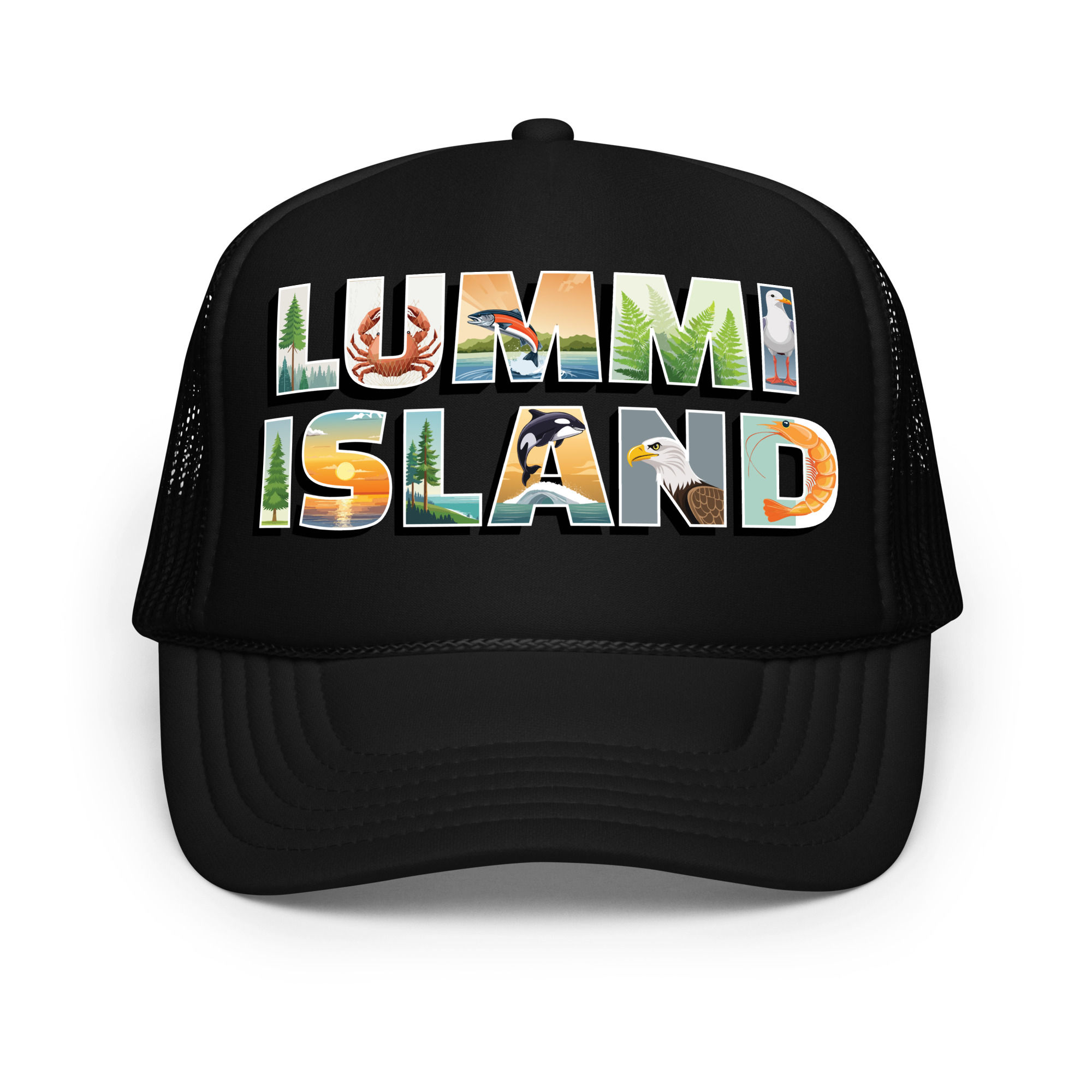 Lummi Island Foam trucker hat