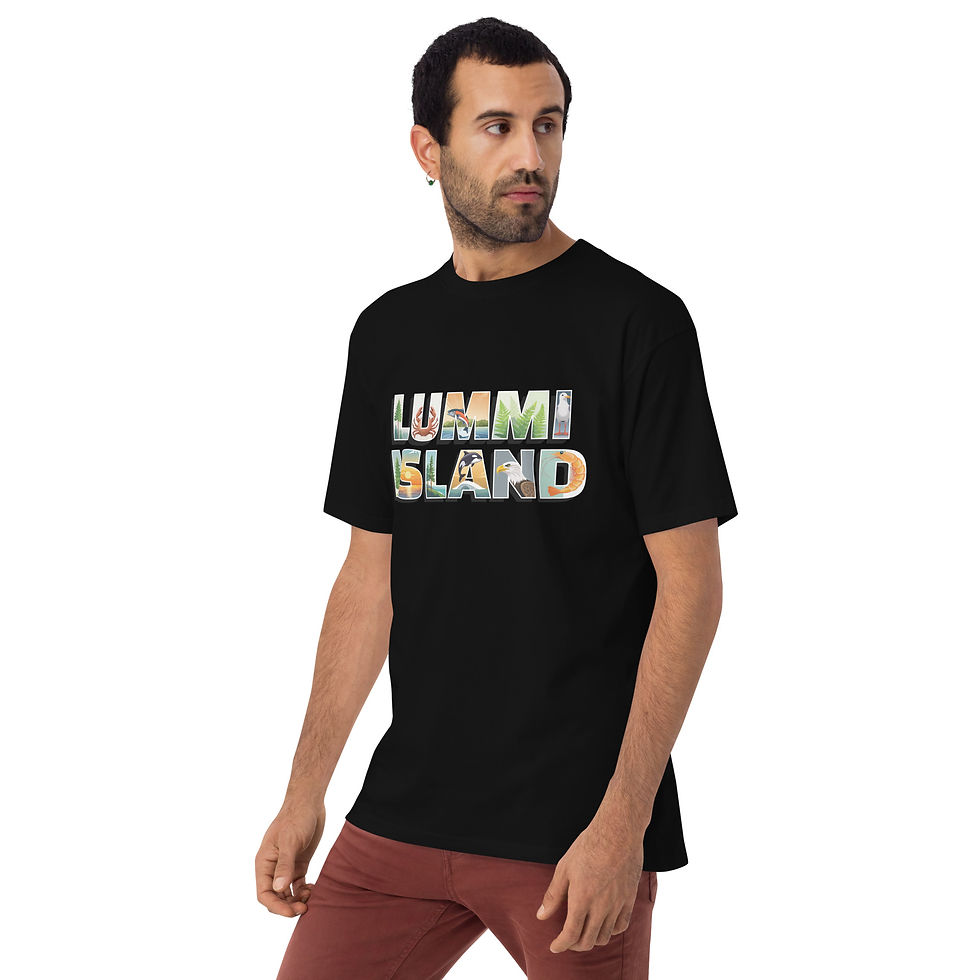 Thumbnail: Lummi Island Men’s premium heavyweight tee