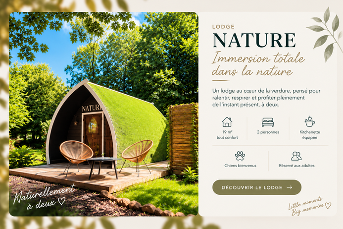 Lodge Nature – hébergement insolite près du Lac du Der