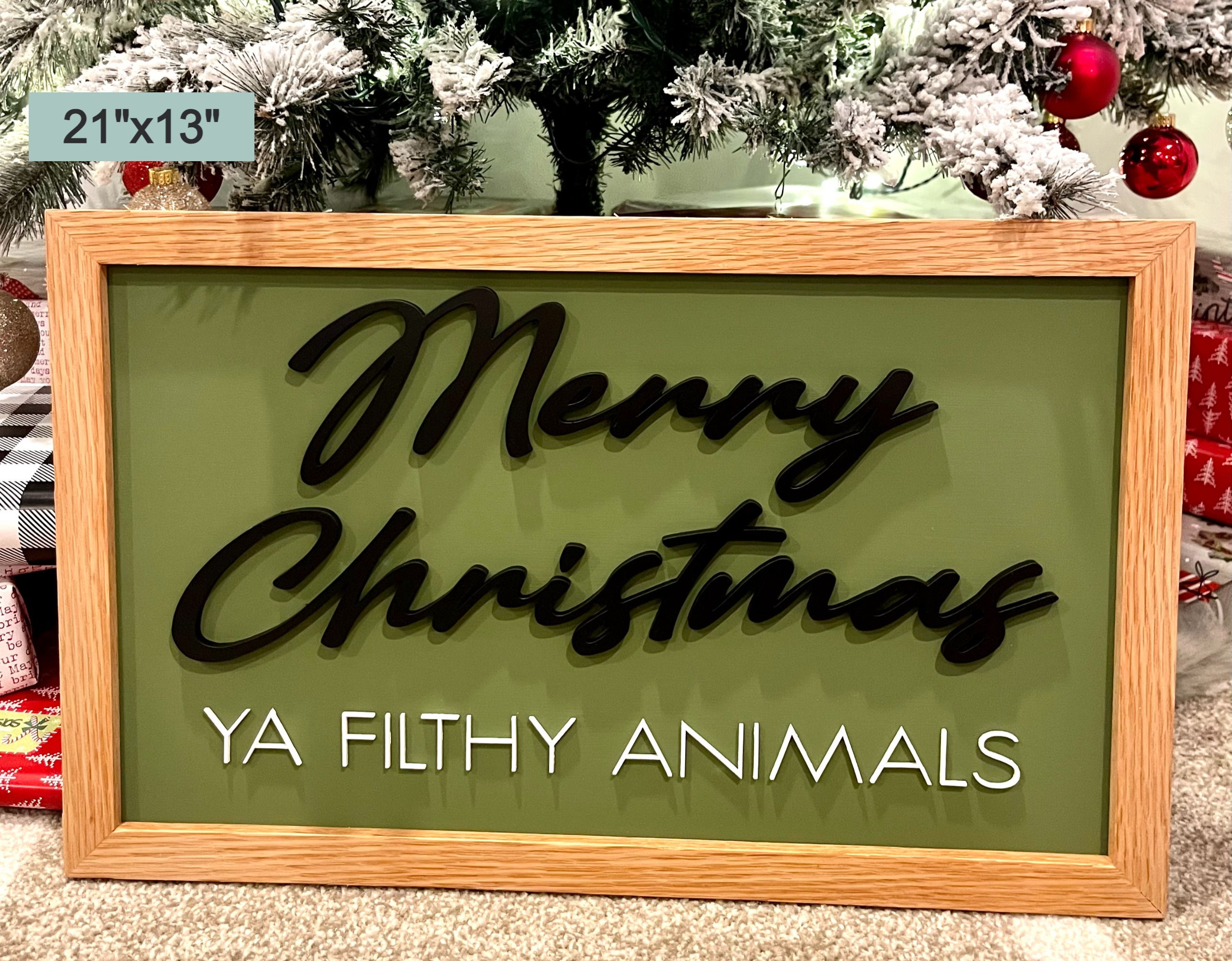 Ya Filthy Animal - Green
