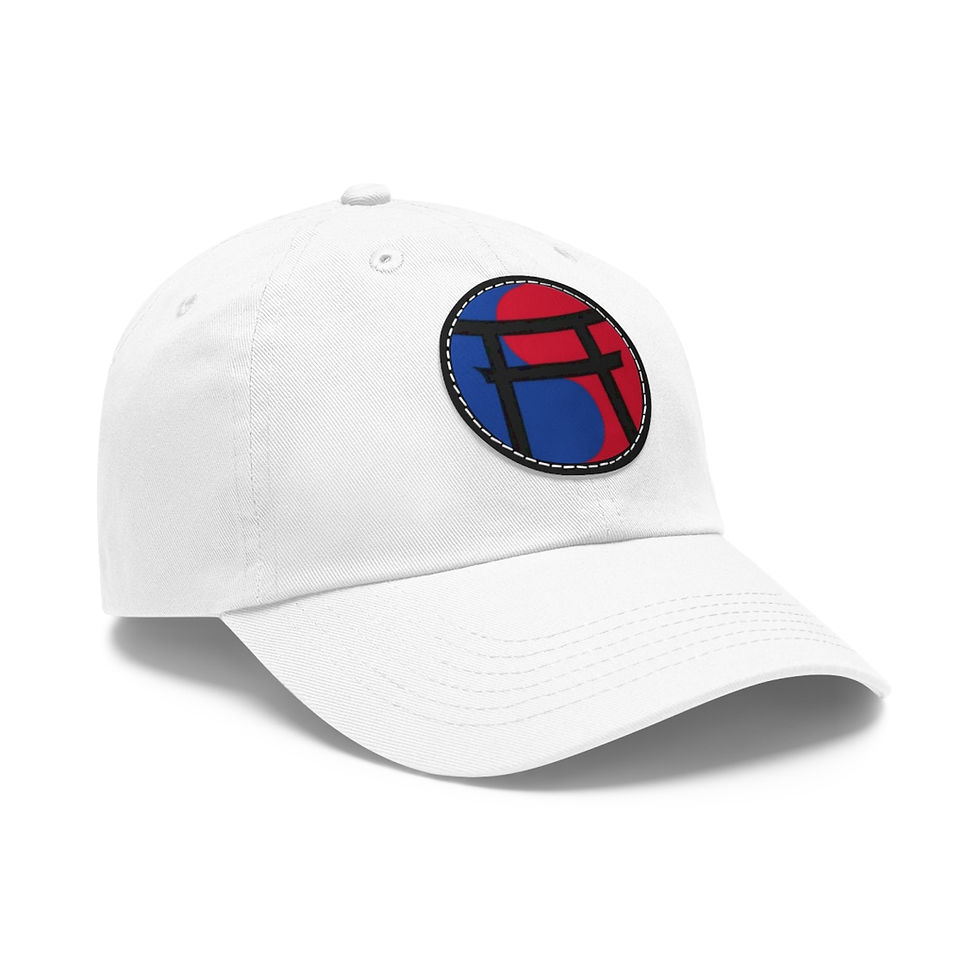 Thumbnail: Tennessee Karate Institute Hat with Leather Patch (Round)