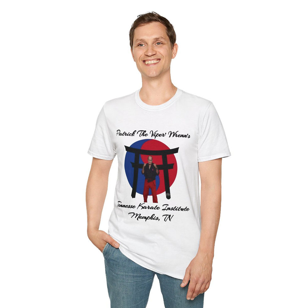 Thumbnail: Patrick The Viper Wrenn TKI unisex Softstyle T-Shirt elvis presley