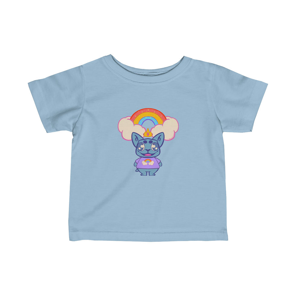 Thumbnail: French Bulldog Infant Fine Jersey Tee