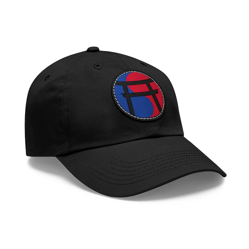 Thumbnail: Tennessee Karate Institute Hat with Leather Patch (Round)
