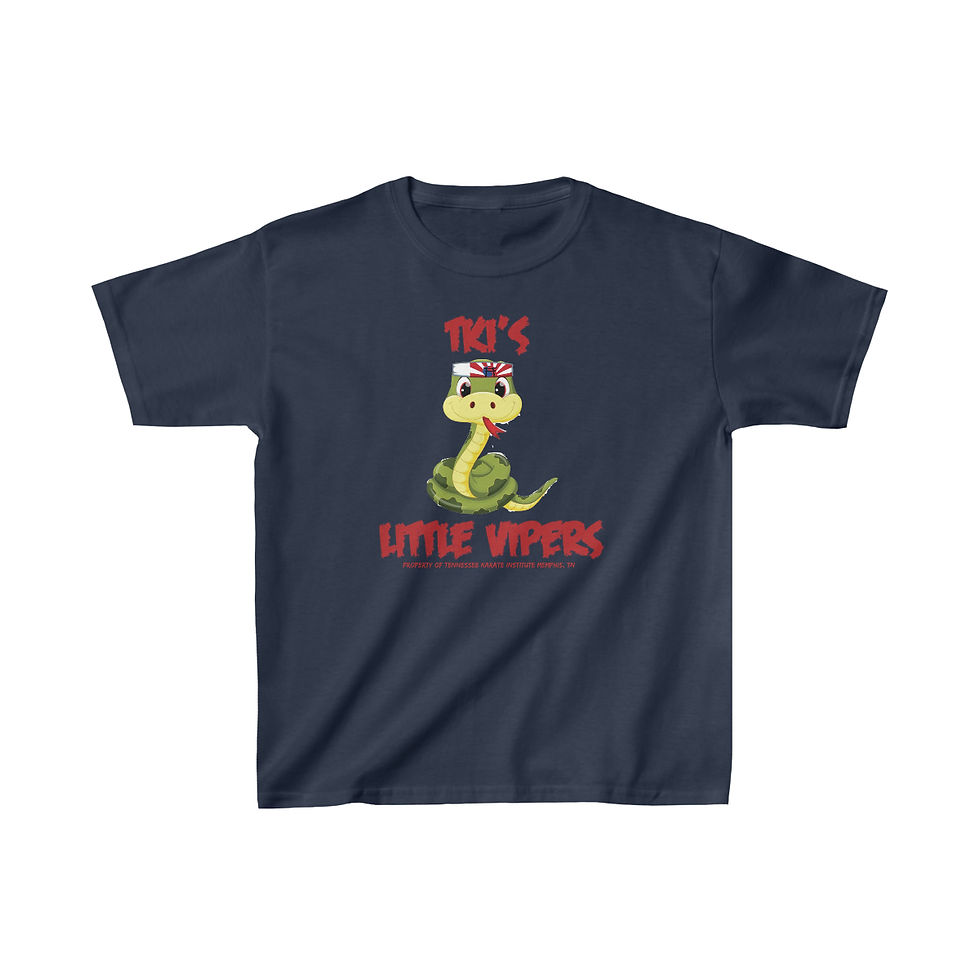 Thumbnail: Little Vipers kids heavy cotton tshirt