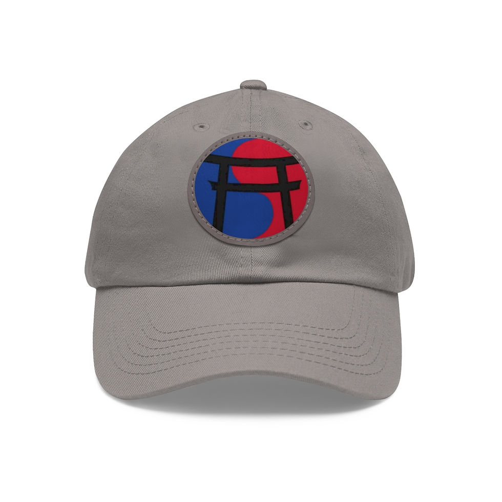 Thumbnail: Tennessee Karate Institute Hat with Leather Patch (Round)