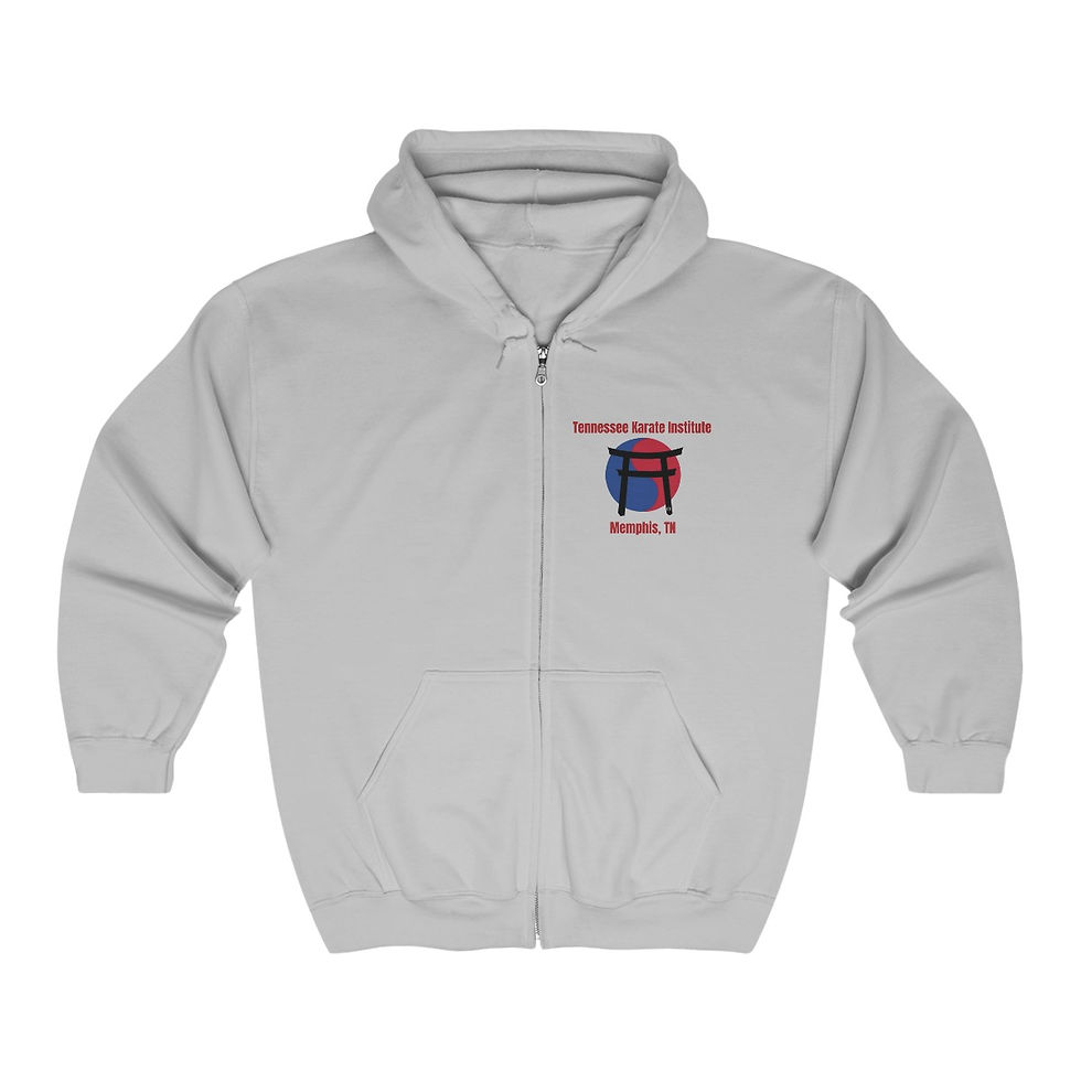 Thumbnail: Elvis at Tennessee Karate Institute Unisex Full Zip Hooded Sweatshirt