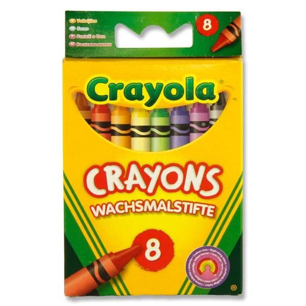Crayola Box 8 Crayons