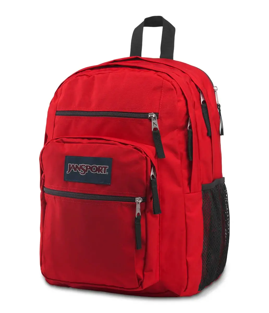 Jansport Big Student Backpack Red Tape