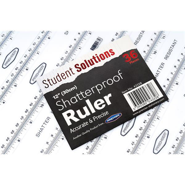 Thumbnail: Ruler 12"/30cm Shatterproof Ormond