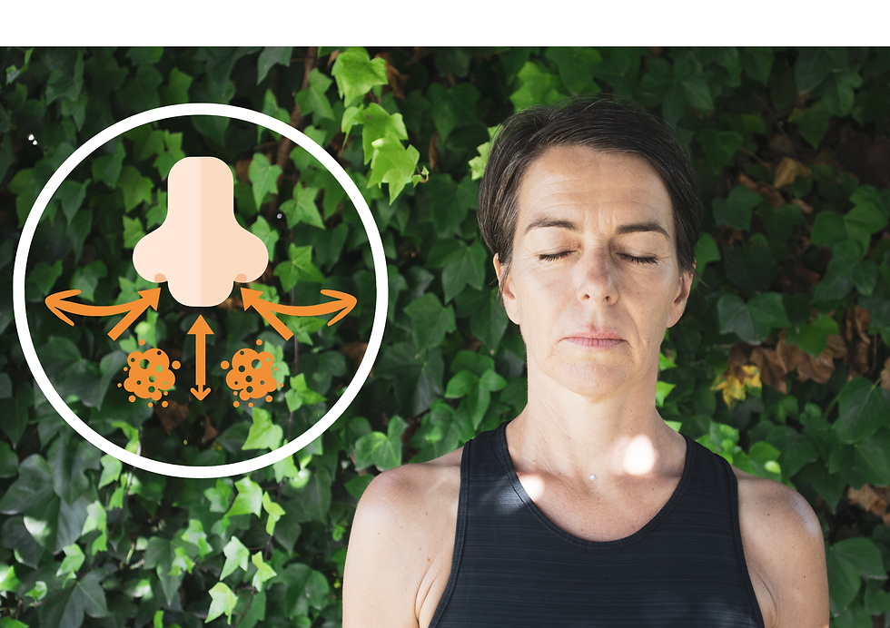 Konsequente Nasenatmung im Alltag - ein und aus!