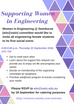 Supporting Women in Engineering- first social event
