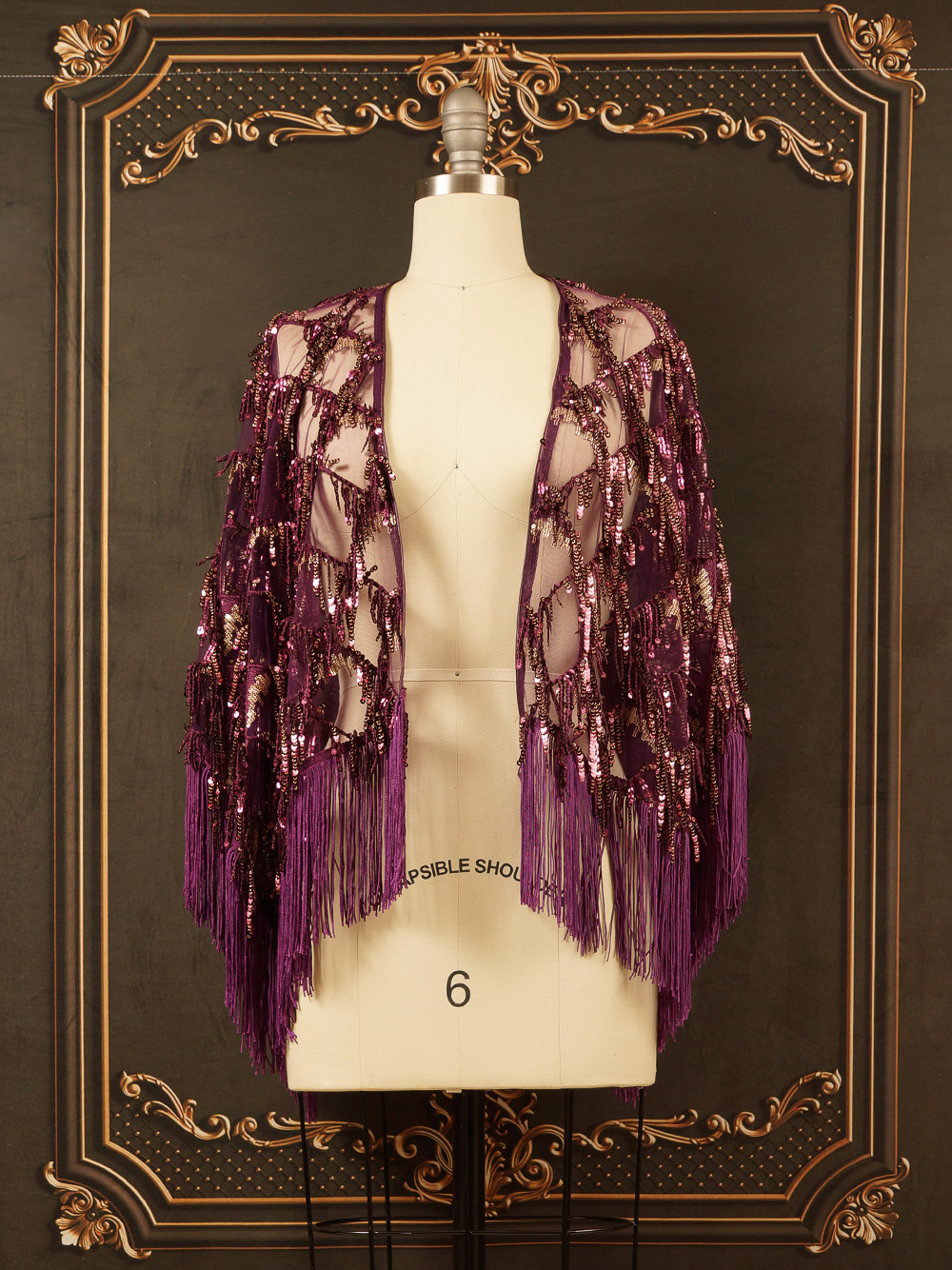 PURPLE NIGHT - MINI SHAWL