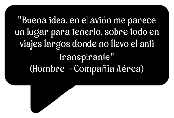 Comentario desodorante un uso