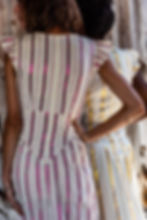 Thumbnail: Goa Dress Pink Stripes