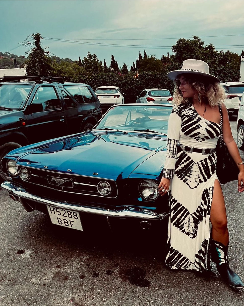 Thumbnail: Assymetric Tye Dye Dress 