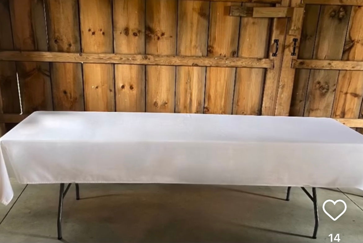 54x120 Rectangular Tablecloths 